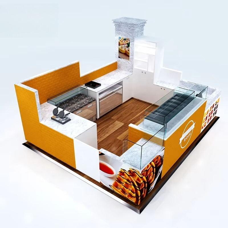 Coffee Tea Kiosk - 2026 New Customized Colorful Modern Bubble