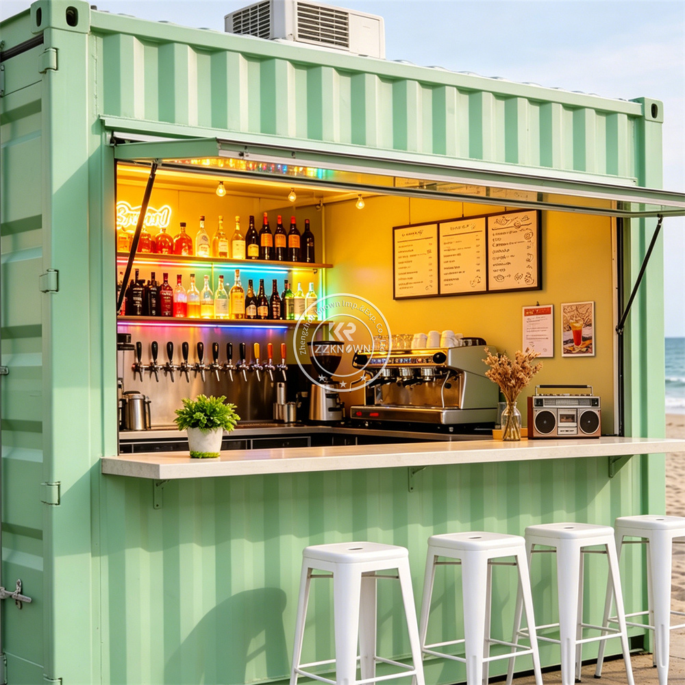 Coffee Tea Kiosk - Street Catering Truck Mobile Coffee Tea