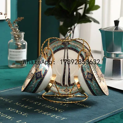 Coffee Tea Cup - b20Luxury Bone China Coffee Set European