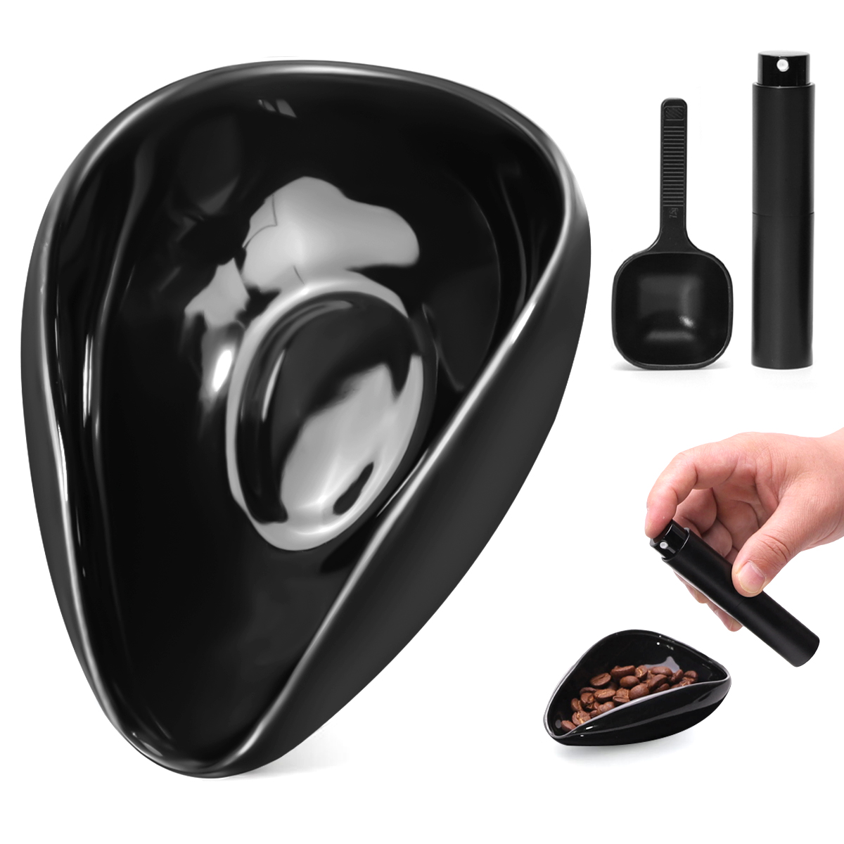 Coffee Tea And Sugar Set - Leeseph Coffee Bean Dosing Cup and