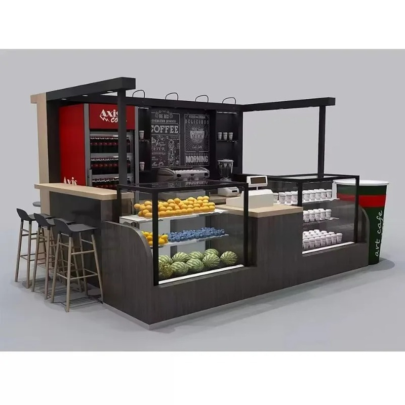 Coffee Tea Kiosk - 2026 New FL Customized Design Ice