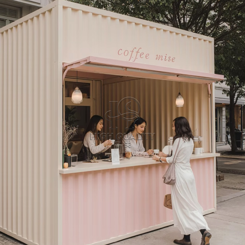 Luxury Steel Sandwich Panel Co - Coffee Tea Kiosk ulasan dan harga