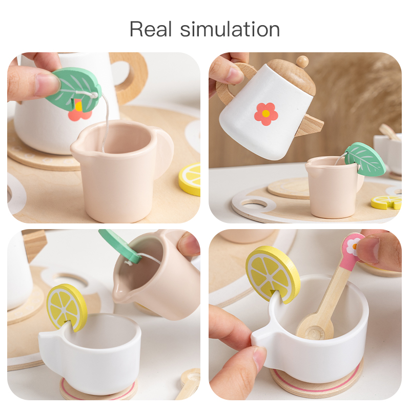 Kids Pretend Play Toys Popular - Coffee Tea And Sugar Canisters ulasan dan harga