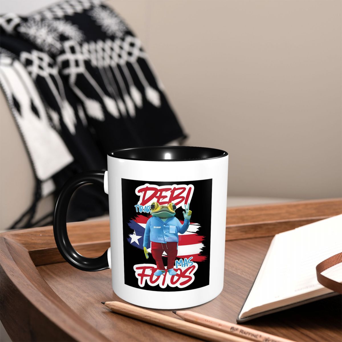 Bad Bunny DTMF Debi Tirar Mas  - Coffee Tea Cup Foto ulasan dan harga