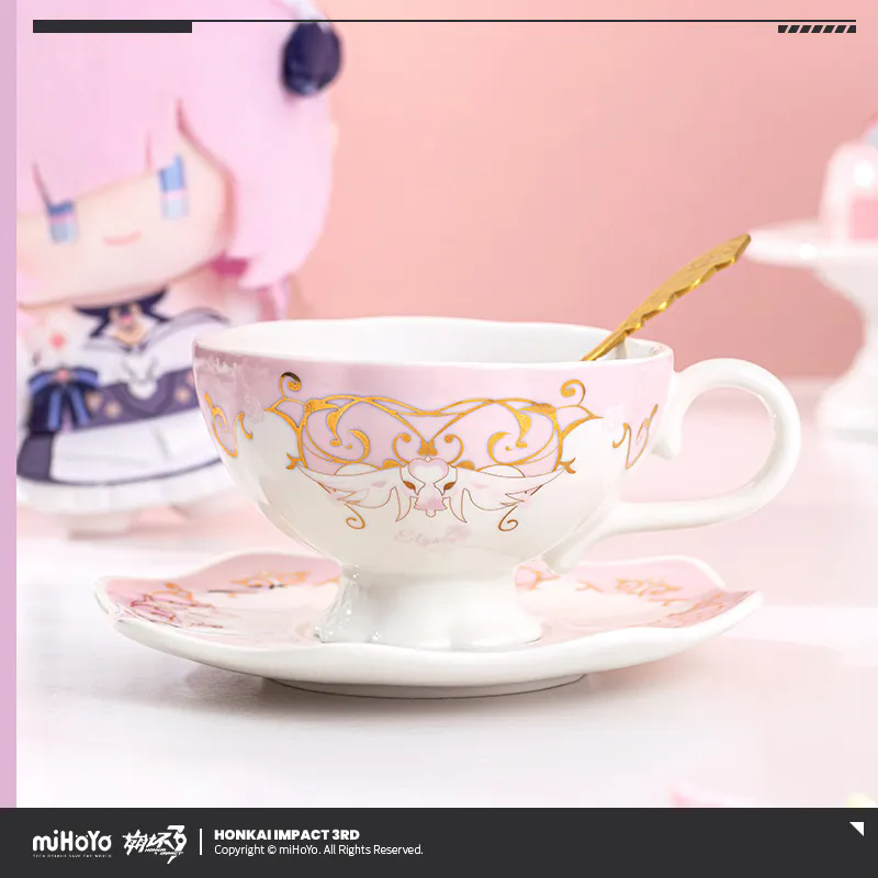 [Genuine] miHoYo Game Elysia T - Coffee Tea Gift Set ulasan dan harga