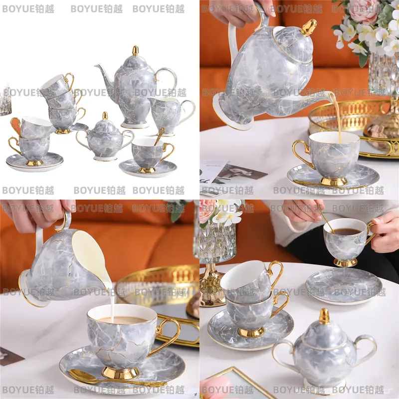 Luxury Bone China Coffee Cup a - Coffee Tea Gift Set ulasan dan harga