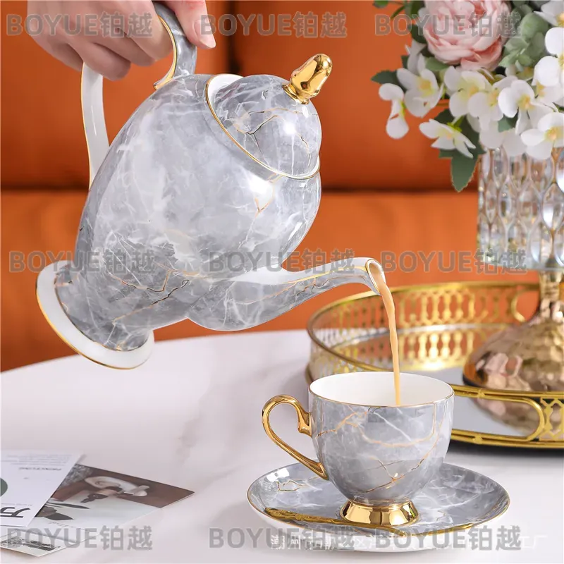 Luxury Bone China Coffee Cup a - Coffee Tea Gift Set ulasan dan harga