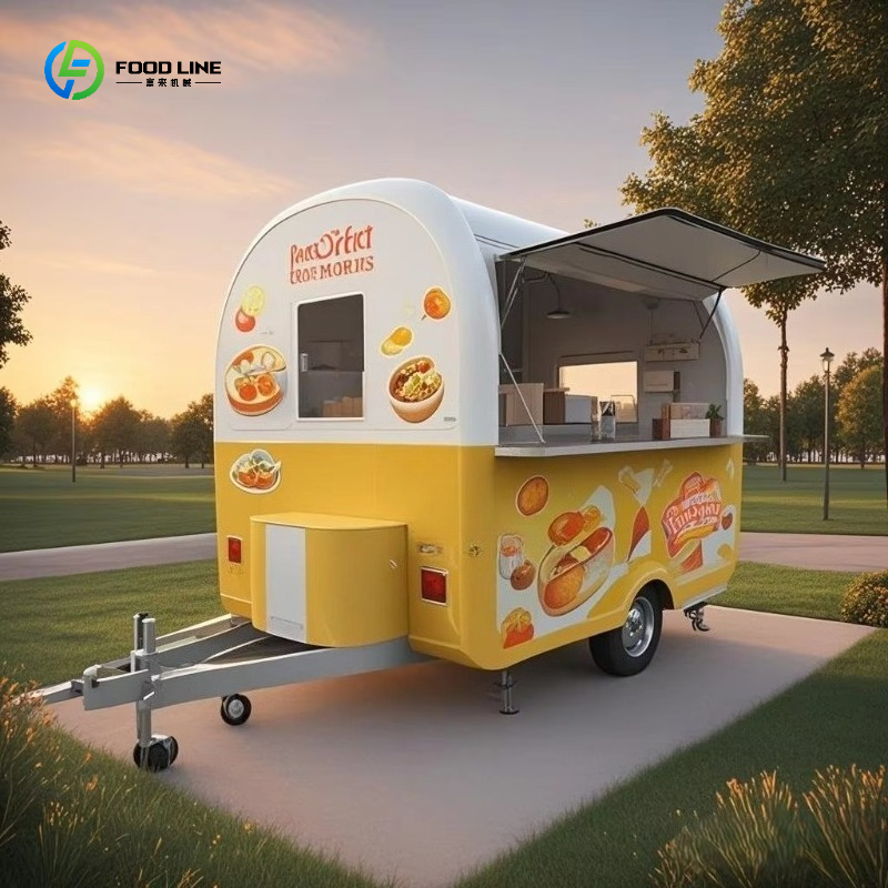 Equipped Truck Street Kiosk Eu - Coffee Tea Kiosk ulasan dan harga