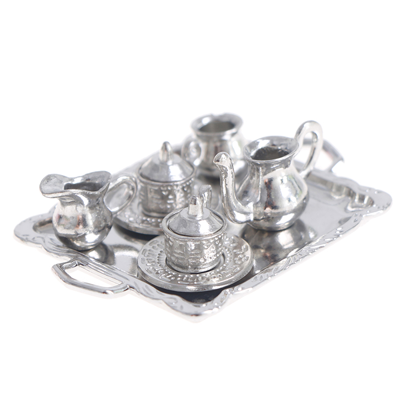 10pcs/Set 1/12 Dollhouse Minia - Coffee Tea Gift Set ulasan dan harga