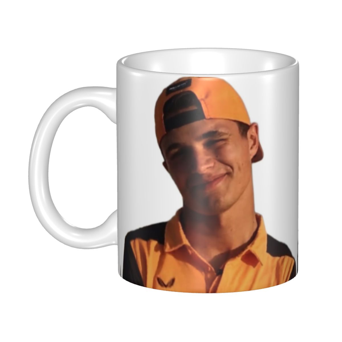 Lando Norris Ceramic Magic Cup - Best Tea Coffee ulasan dan harga