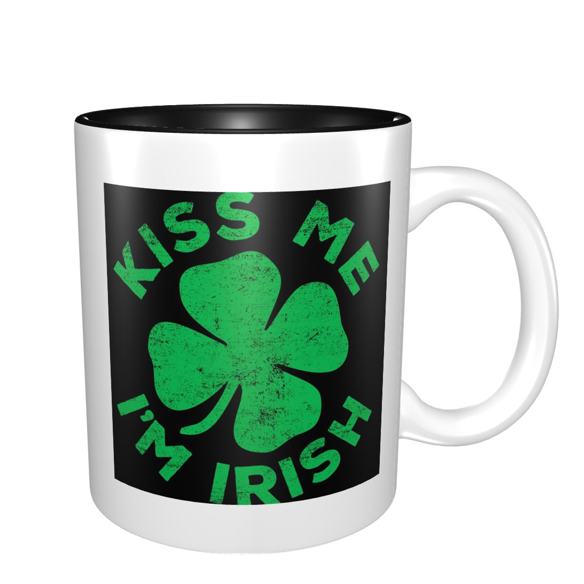 Kiss Me I'm Irish Mug Funny Ce - Coffee Tea With Me ulasan dan harga