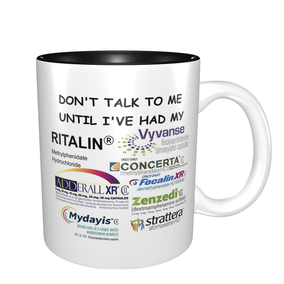 Dont Talk To Me Mug Funny Cera - Coffee Tea With Me ulasan dan harga