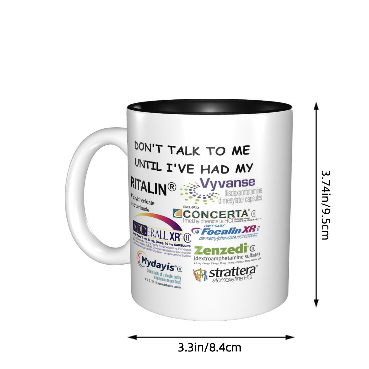 Dont Talk To Me Mug Funny Cera - Coffee Tea With Me ulasan dan harga