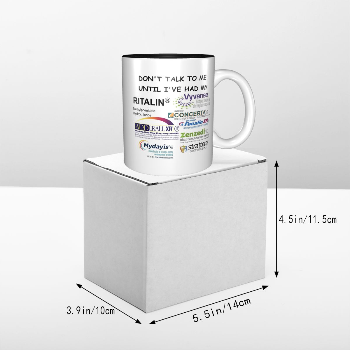 Dont Talk To Me Mug Funny Cera - Coffee Tea With Me ulasan dan harga