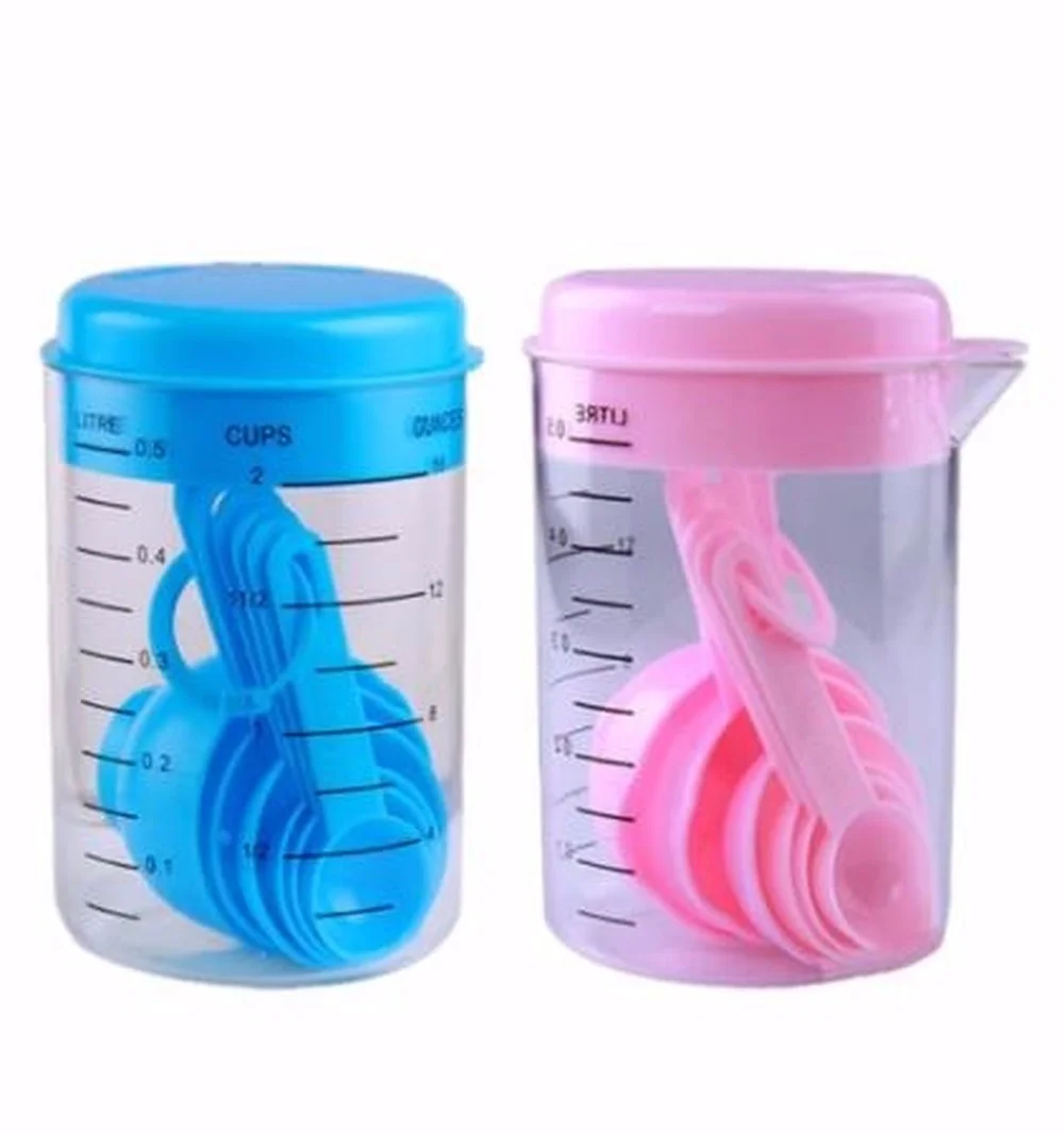 7 Pieces / Set Plastic Measuri - Tea Coffee Utensils ulasan dan harga