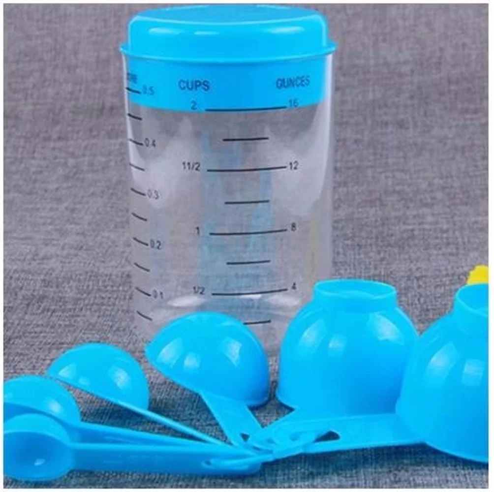 7 Pieces / Set Plastic Measuri - Tea Coffee Utensils ulasan dan harga