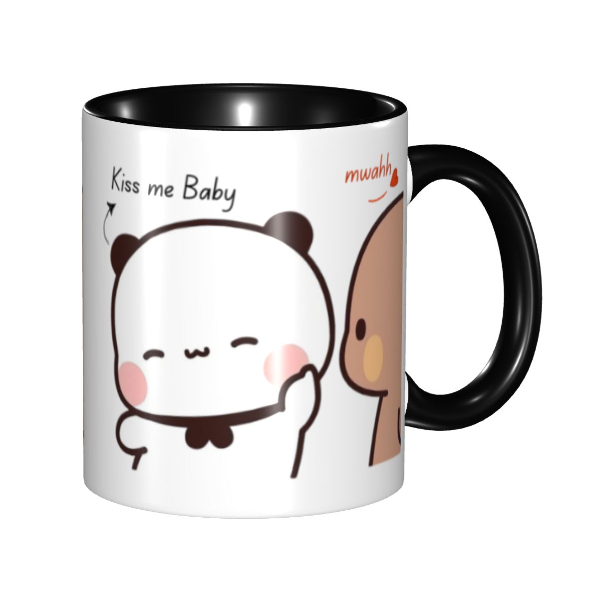 Personalized Kiss Me Baby Mwah - Coffee Tea With Me ulasan dan harga
