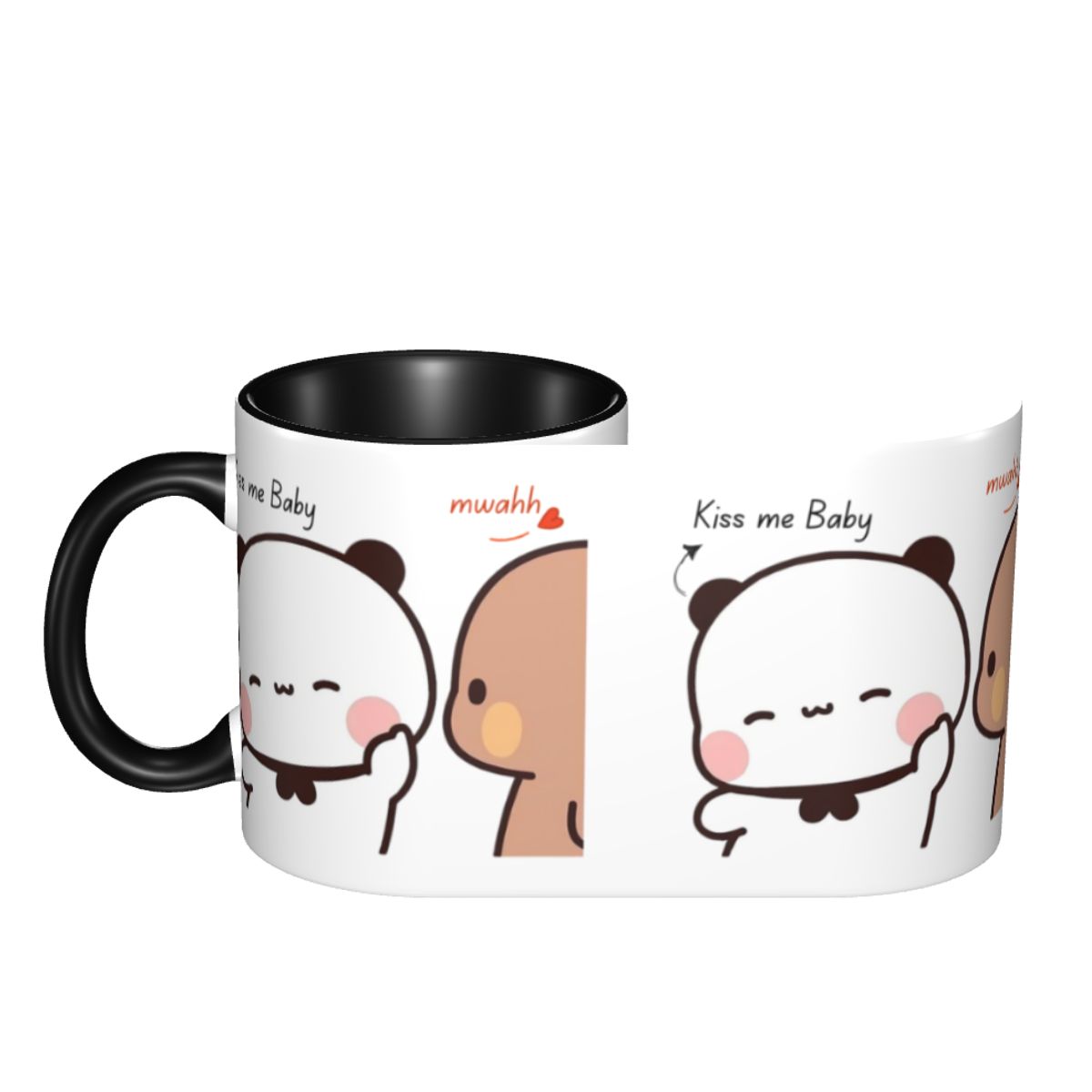 Personalized Kiss Me Baby Mwah - Coffee Tea With Me ulasan dan harga
