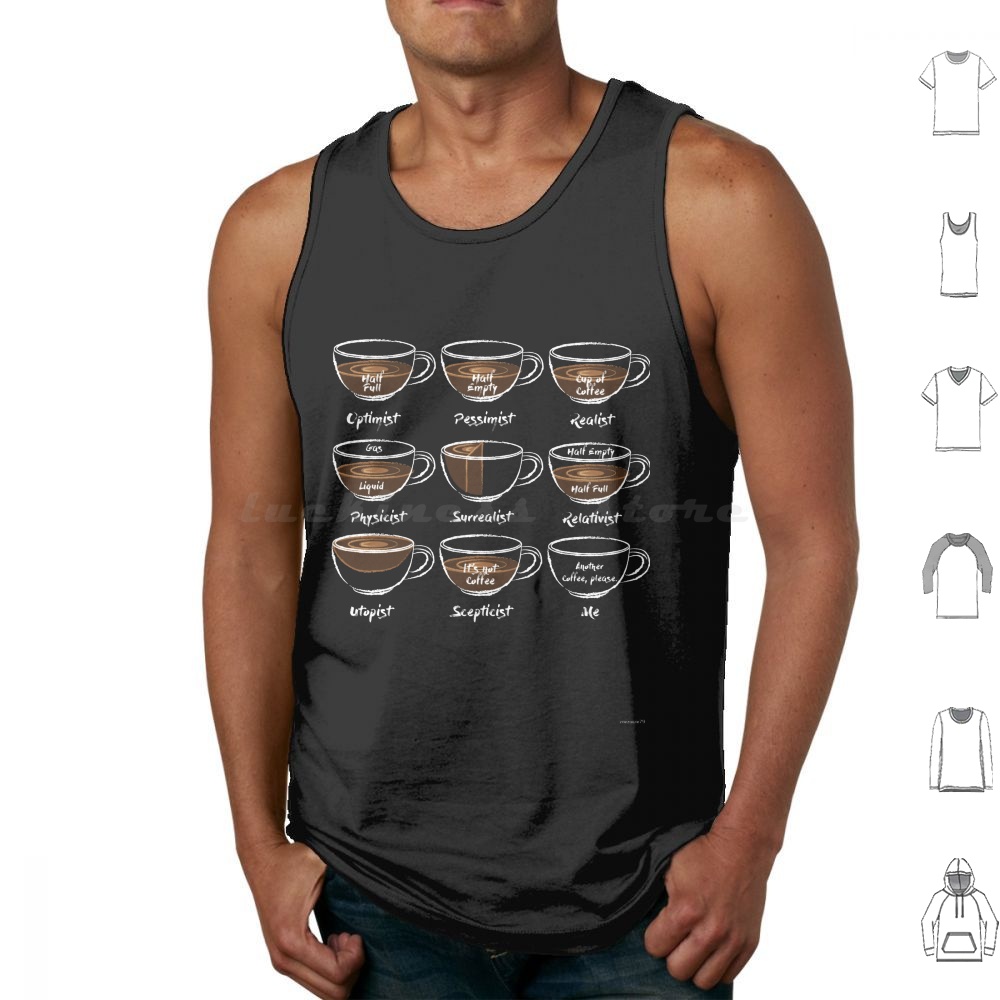 Another Coffee Tank Tops Vest  - Coffee Tea Love ulasan dan harga