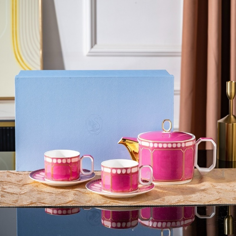 Swan Design Bone China Coffee  - Coffee Tea Gift Set ulasan dan harga