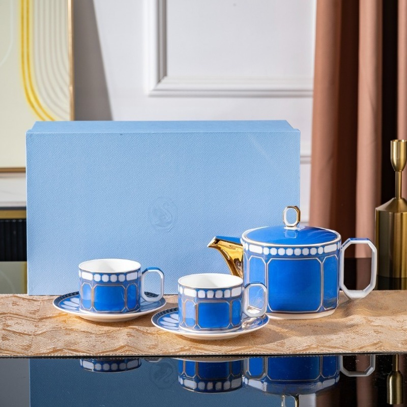 Swan Design Bone China Coffee  - Coffee Tea Gift Set ulasan dan harga