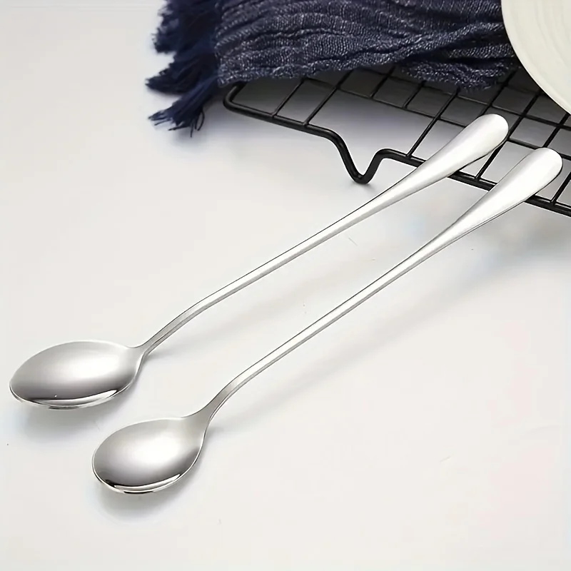Stainless Steel 1/10pcs Long H - Tea Coffee Utensils ulasan dan harga