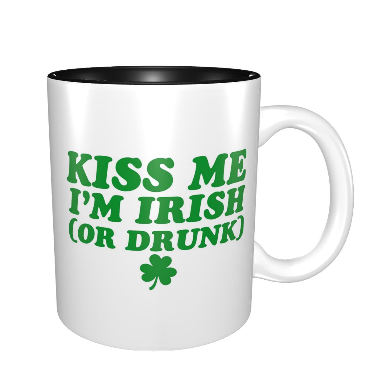 Kiss Me I'm Irish Mug Funny Ce - Coffee Tea With Me ulasan dan harga