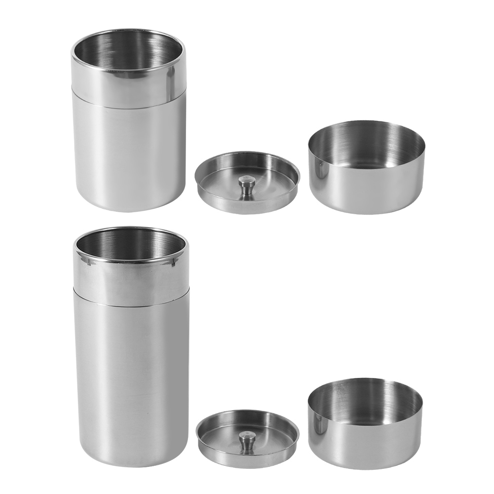 Stainless Steel Tea Leaf Tins  - Coffee Tea And Sugar Canisters ulasan dan harga