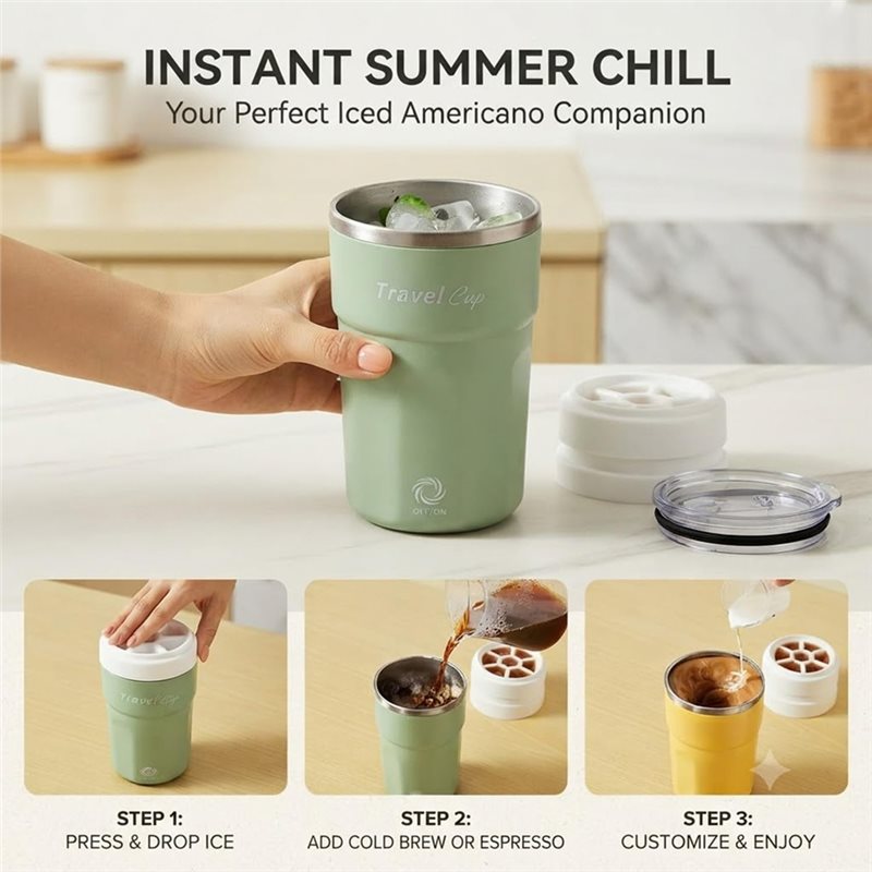 HGHO USB-C Rechargeable Self S - Coffee Tea Mix ulasan dan harga