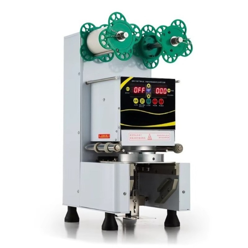 Automatic Plastic Cup Sealing  - Coffee Tea Cup ulasan dan harga