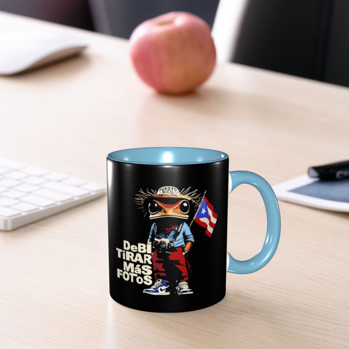 Bad Bunny DTMF Debi Tirar Mas  - Coffee Tea Cup Foto ulasan dan harga