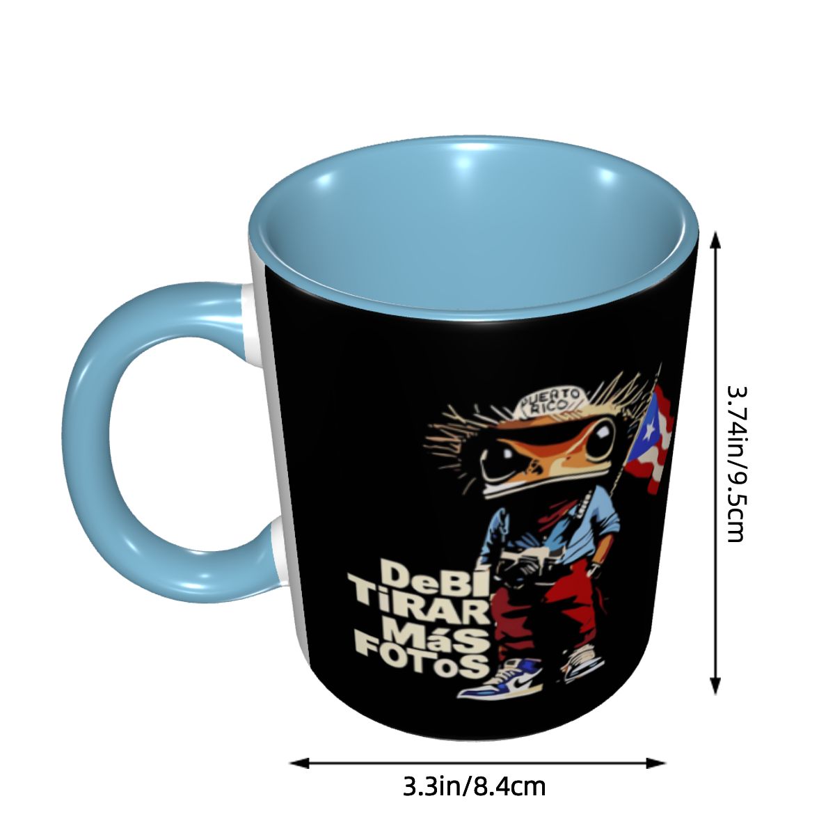 Bad Bunny DTMF Debi Tirar Mas  - Coffee Tea Cup Foto ulasan dan harga
