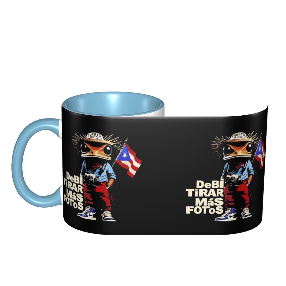 Bad Bunny DTMF Debi Tirar Mas  - Coffee Tea Cup Foto ulasan dan harga