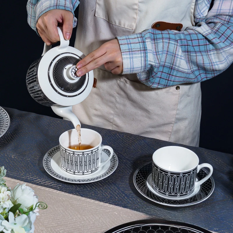 Simple European-Style Tea Set  - Coffee Tea Gift Set ulasan dan harga