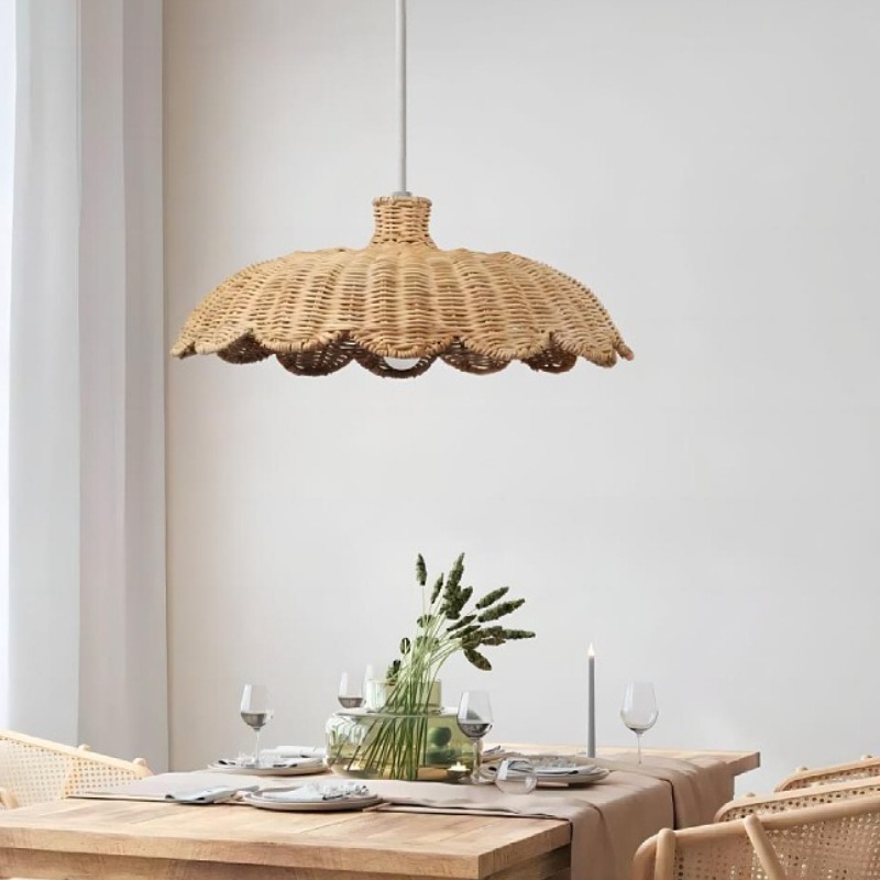 Handmade Weave Pendant Light B - Switching Coffee To Tea ulasan dan harga
