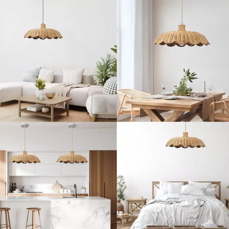 Handmade Weave Pendant Light B - Switching Coffee To Tea ulasan dan harga
