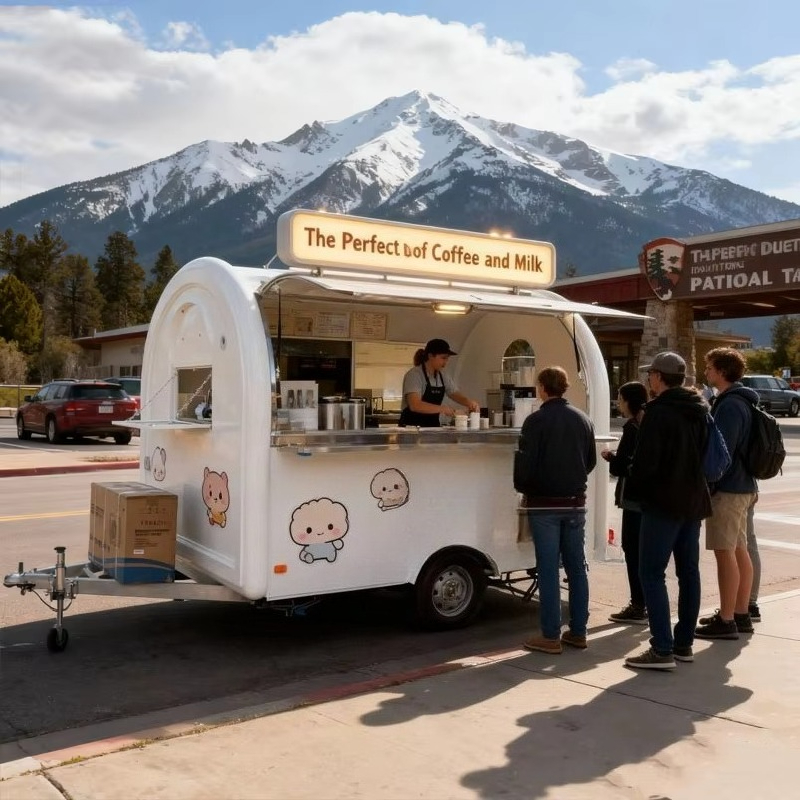 Custom Unique Top End Fancy Co - Coffee Tea Kiosk ulasan dan harga