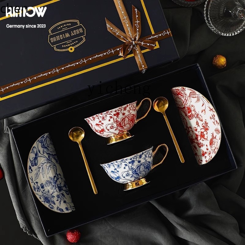 HXL ceramic coffee cup afterno - Coffee Tea Gift Set ulasan dan harga