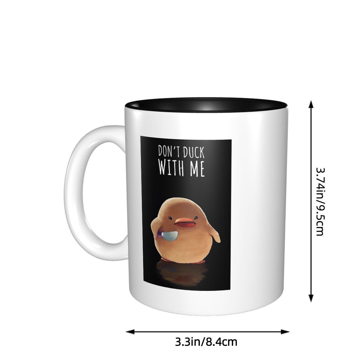 Don't Duck With Me - Meme Mug  - Coffee Tea With Me ulasan dan harga