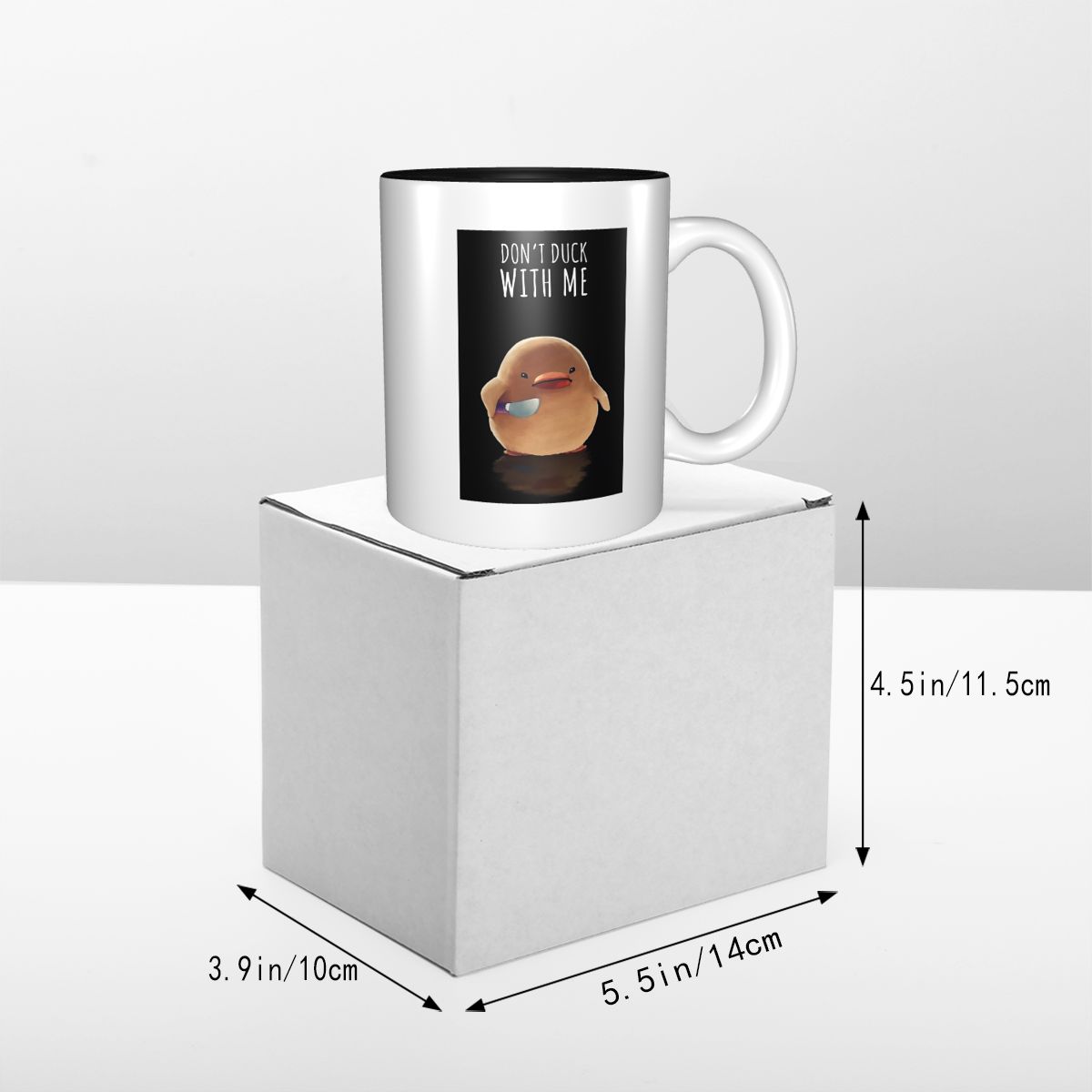 Don't Duck With Me - Meme Mug  - Coffee Tea With Me ulasan dan harga