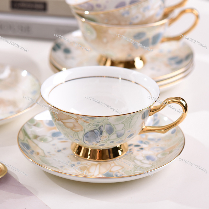 Coffee cup ceramic kettle flow - Coffee Tea Gift Set ulasan dan harga