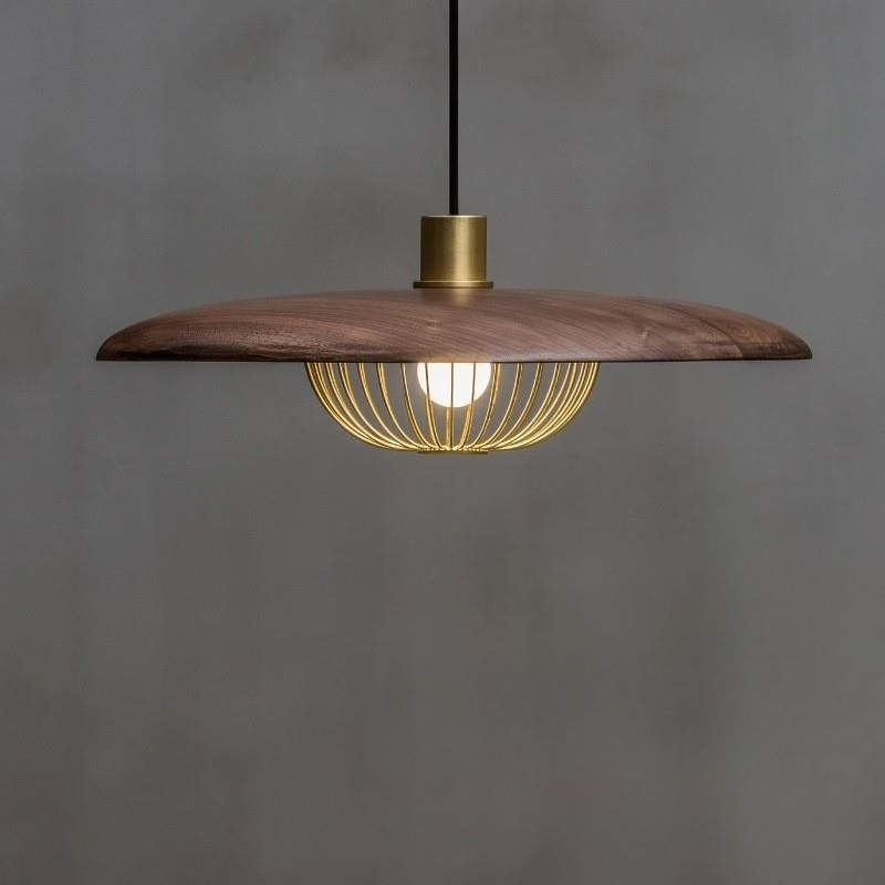 Imitation Wooden Round Pendant - Switching Coffee To Tea ulasan dan harga