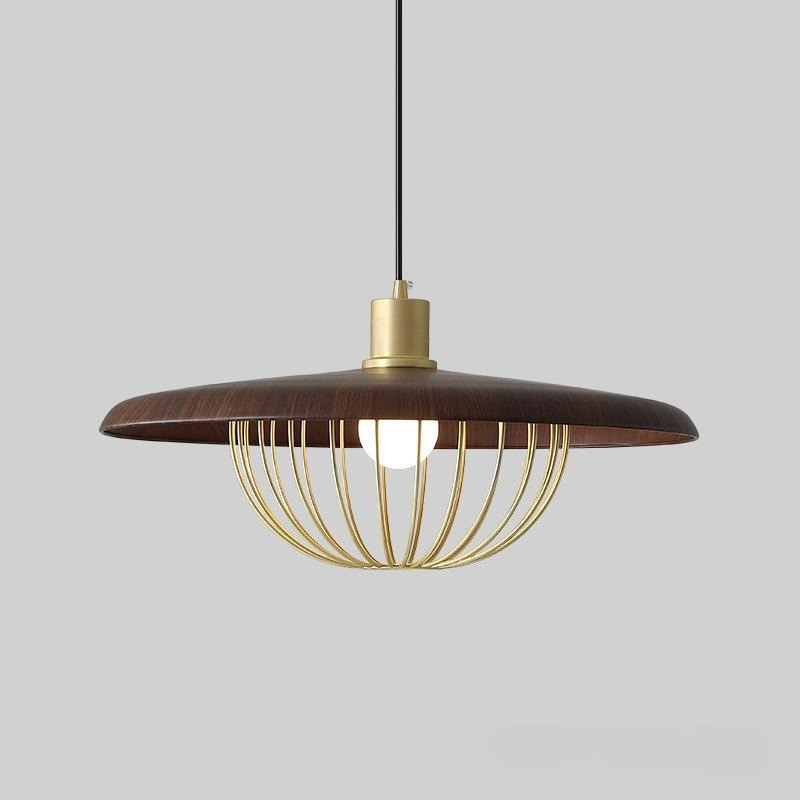 Imitation Wooden Round Pendant - Switching Coffee To Tea ulasan dan harga