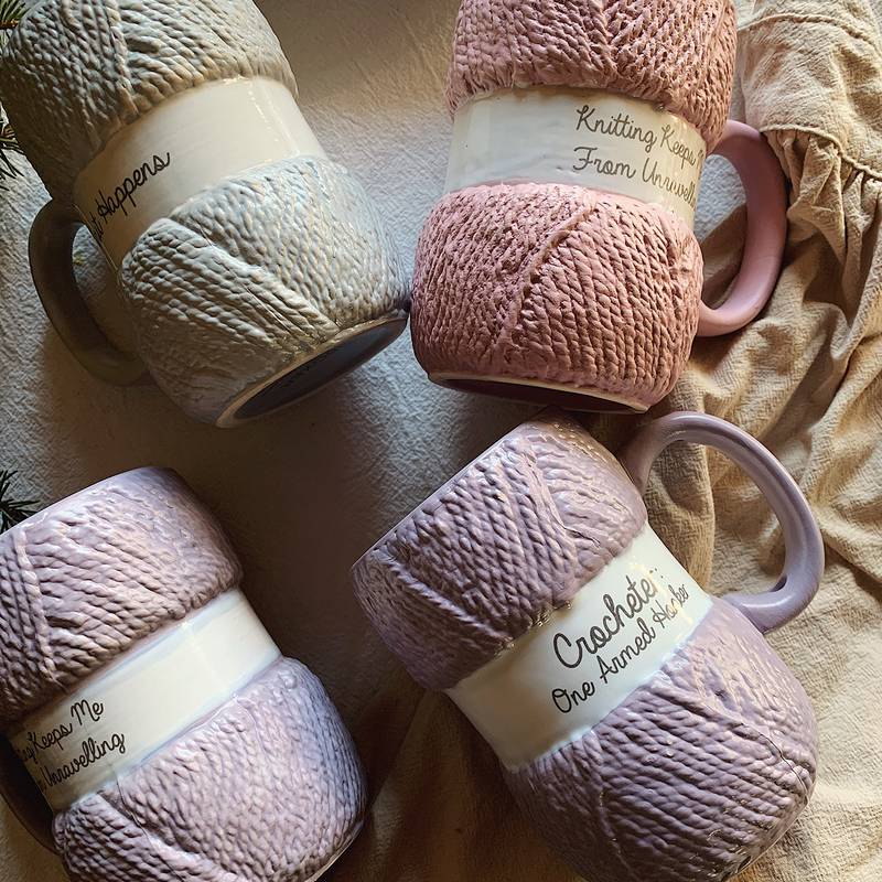 Creative Colorful Wool Ceramic - Best Tea Coffee ulasan dan harga
