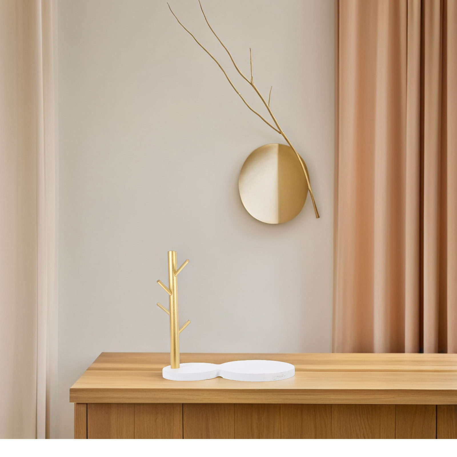Wooden Tea Cup Storage Rack Ea - Coffee Tea Cup ulasan dan harga
