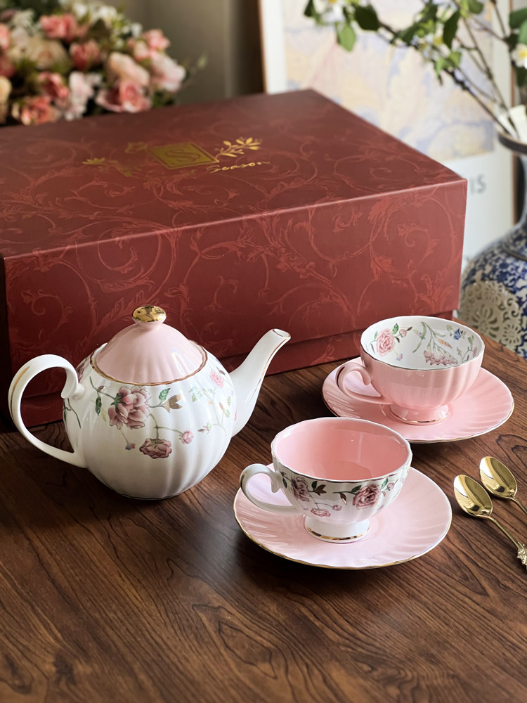 Coffee Cup Set Simple European - Coffee Tea Gift Set ulasan dan harga