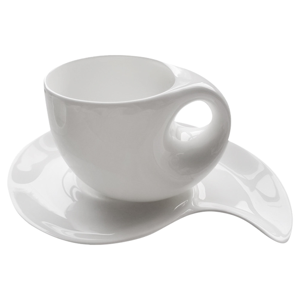 1Set Ceramic Coffee Cup Saucer - Coffee Tea Gift Set ulasan dan harga