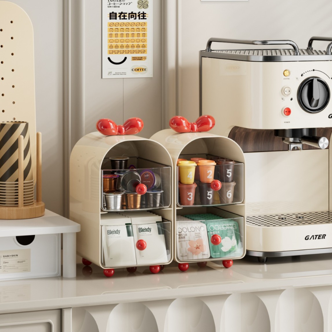 Creamy Coffee Capsule Organize - Coffee Tea Mix ulasan dan harga
