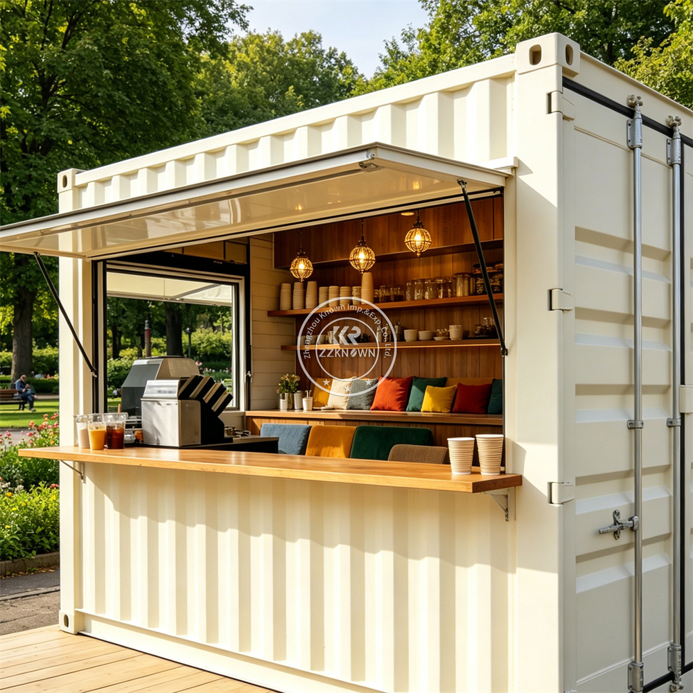 Mobile Kitchen Container Trail - Coffee Tea Kiosk ulasan dan harga