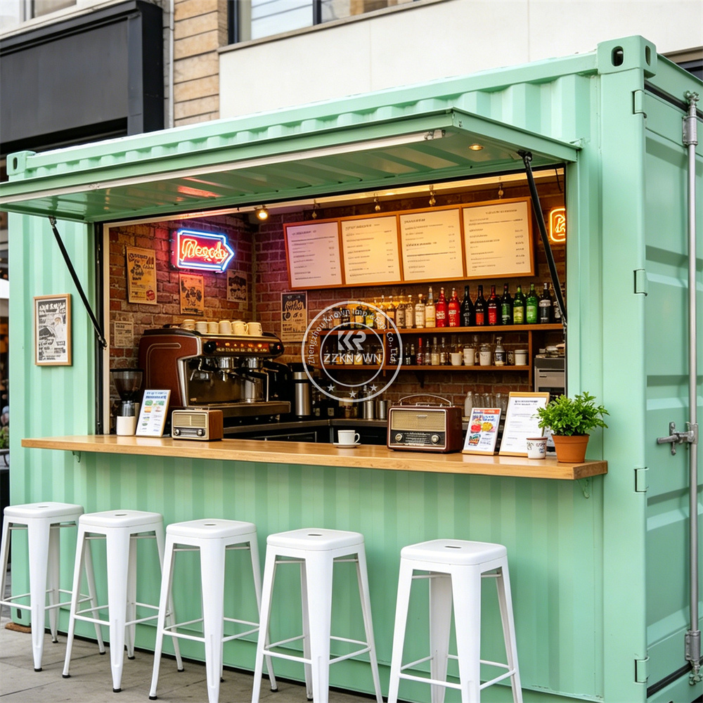 Mobile Kitchen Container Trail - Coffee Tea Kiosk ulasan dan harga
